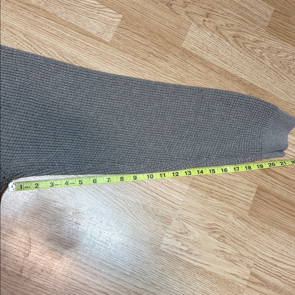 EDDIE BAUER 3XL Beige Cotton Knit Henley Sweater Classic Big Tall - Picture 3 of 7